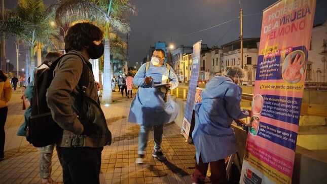 Más de 13 mil personas fueron sensibilizadas en espacios comunitarios sobre la prevención de la viruela del mono