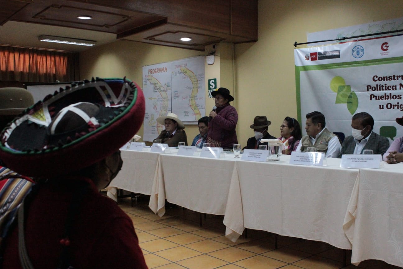 Cusco: Inician talleres macrorregionales con organizaciones para retomar construcción de propuesta de Política Nacional de Pueblos Indígenas