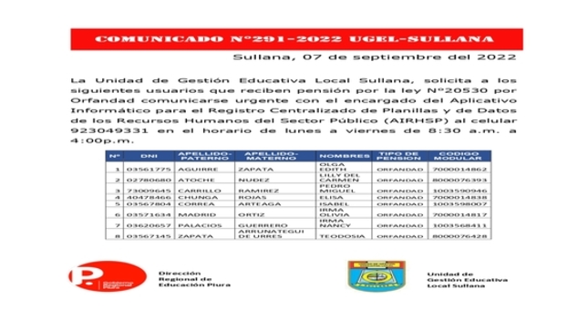 Comunicado291