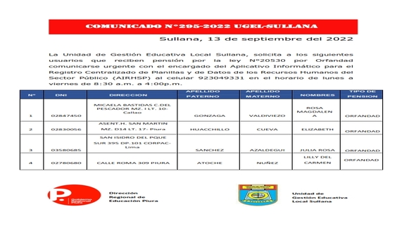 Comunicado 295