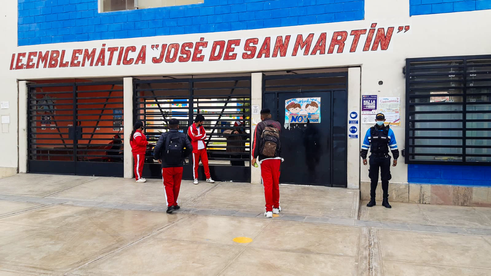 Ejecución del Plan de Seguridad Escolar
