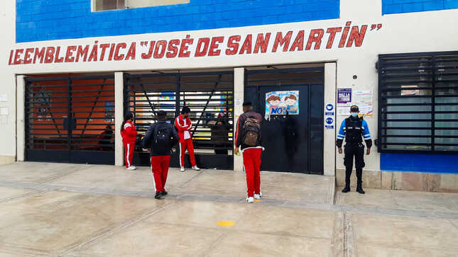Ejecución del Plan de Seguridad Escolar