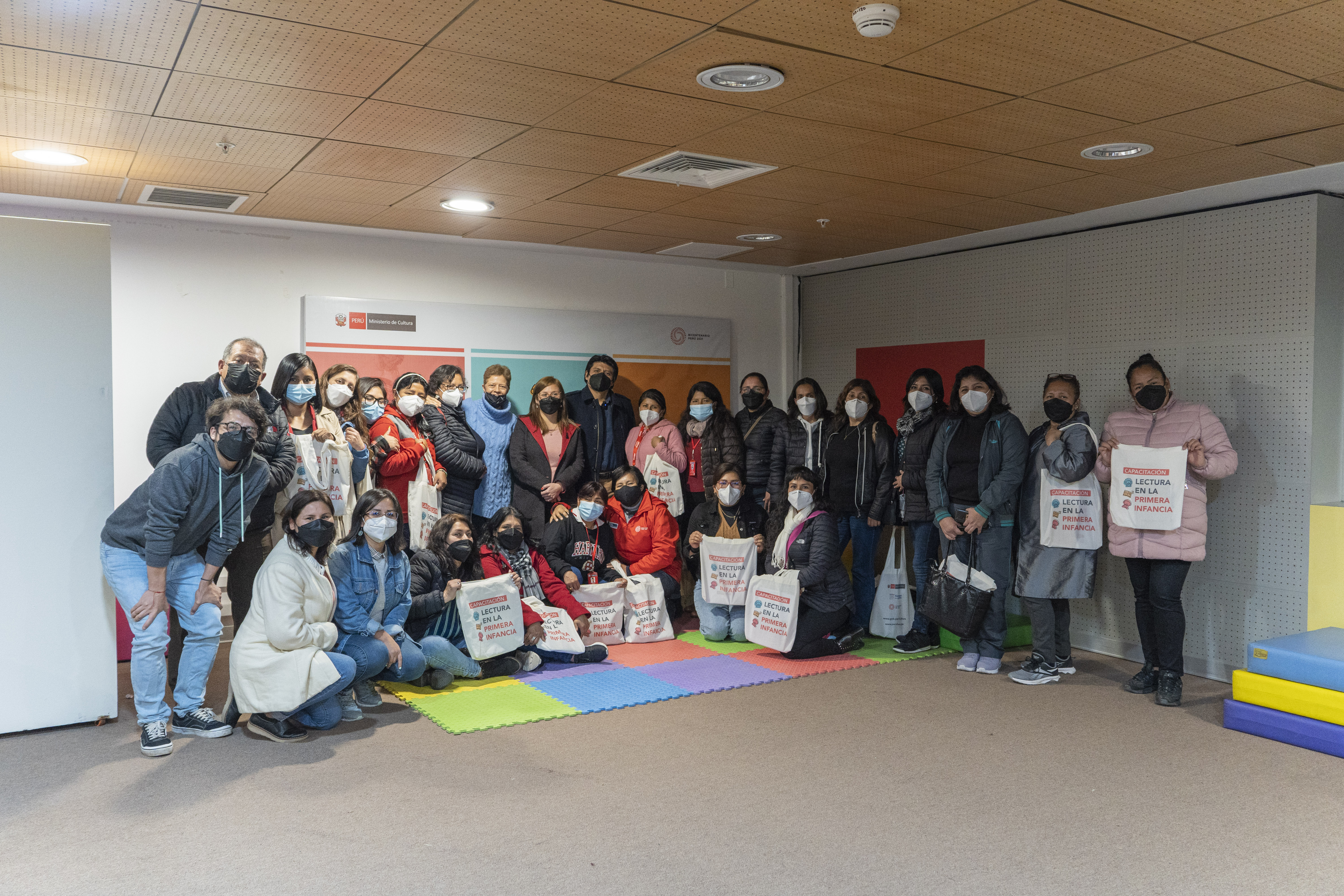 Ministerio de Cultura culmina capacitación del Programa Lectura en Primera Infancia del 2022