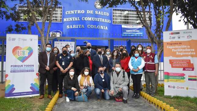 Diresa Callao dio a conocer a la Embajada de los EE. UU. los avances en la atención en salud mental a población vulnerable