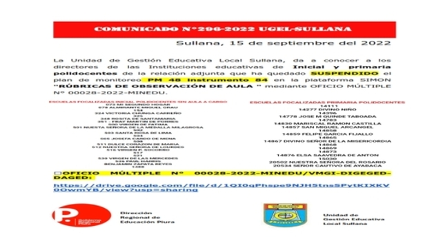 Comunicado 296