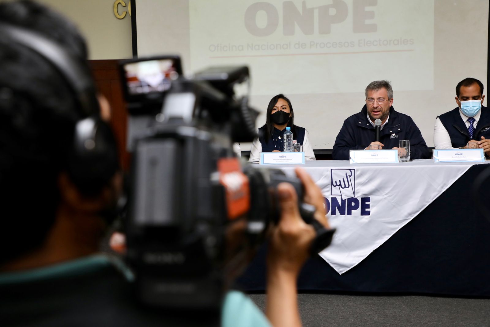 El jefe de la ONPE, Piero Corvetto, viajó al norte del país para participar en diversas actividades y reuniones relacionadas con las Elecciones Regionales y Municipales 2022. (Foto: ONPE)