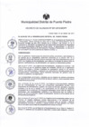 Vista preliminar de documento Decreto001-2015