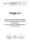 Vista preliminar de documento DIRECTIVA-CONTROL-UTILES.pdf