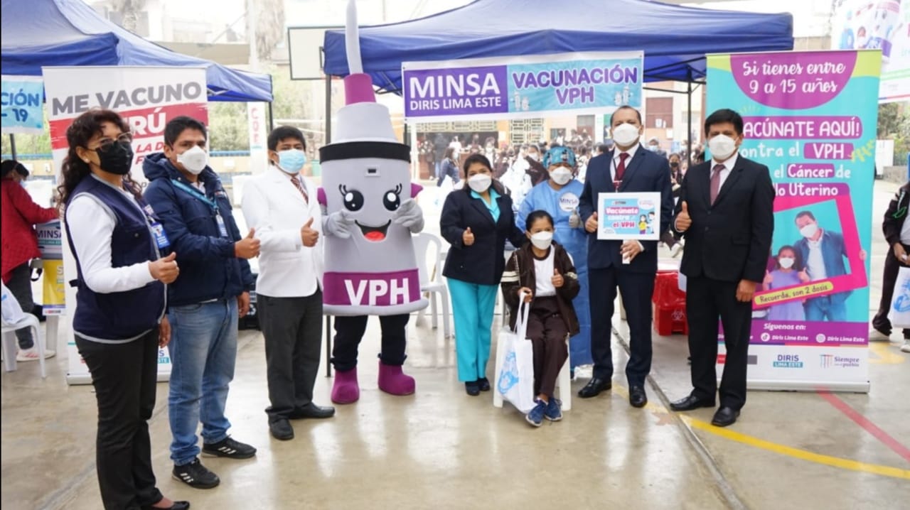 Más de 800 niñas fueron atendidas en campaña de salud contra el VPH en Huaycán