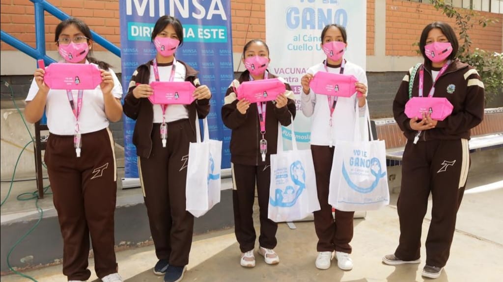 Más de 800 niñas fueron atendidas en campaña de salud contra el VPH en Huaycán