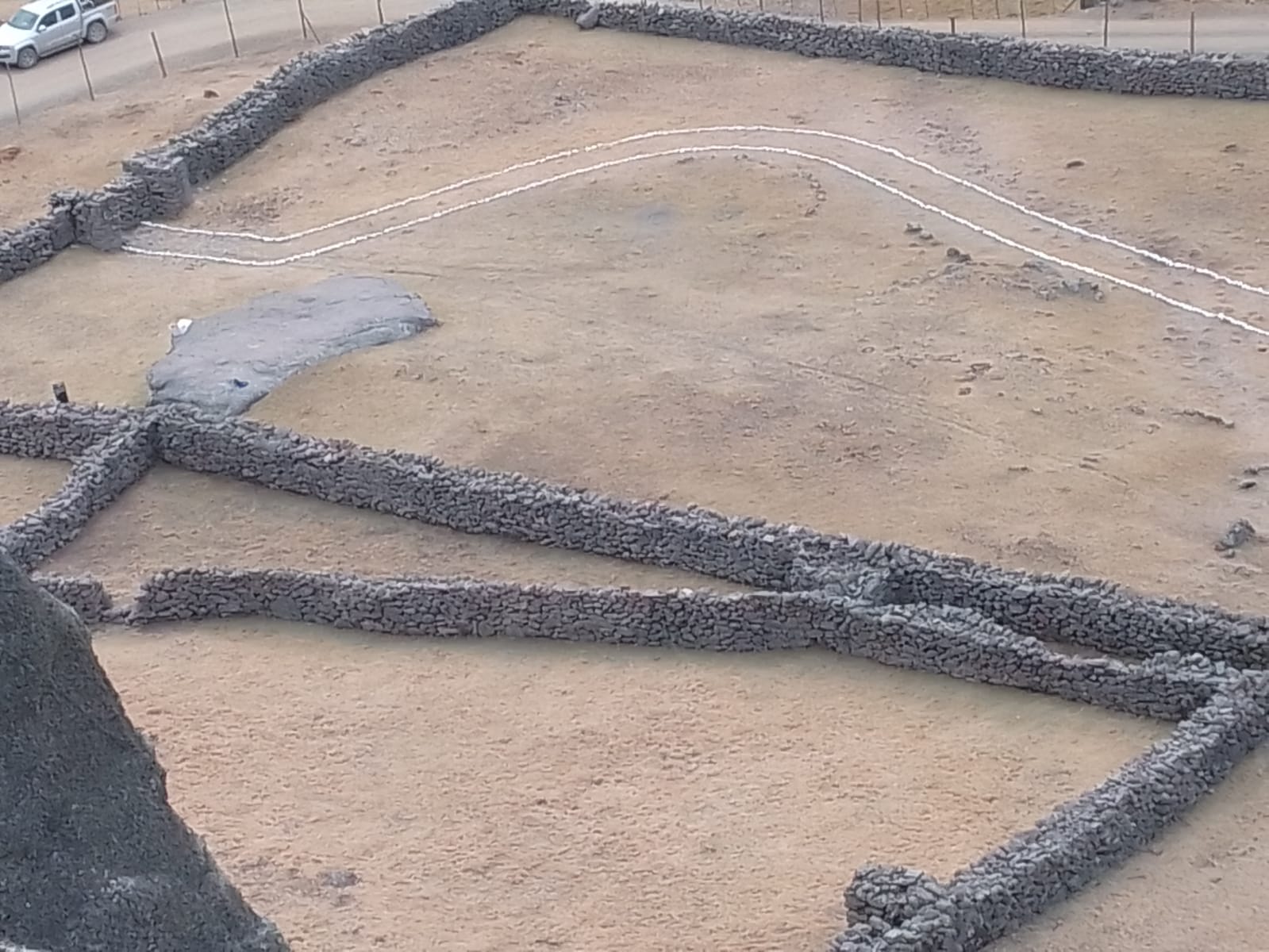 Pasco: Realizan limpieza y mantenimiento del Monumento Arqueológico de Pueblo Viejo
