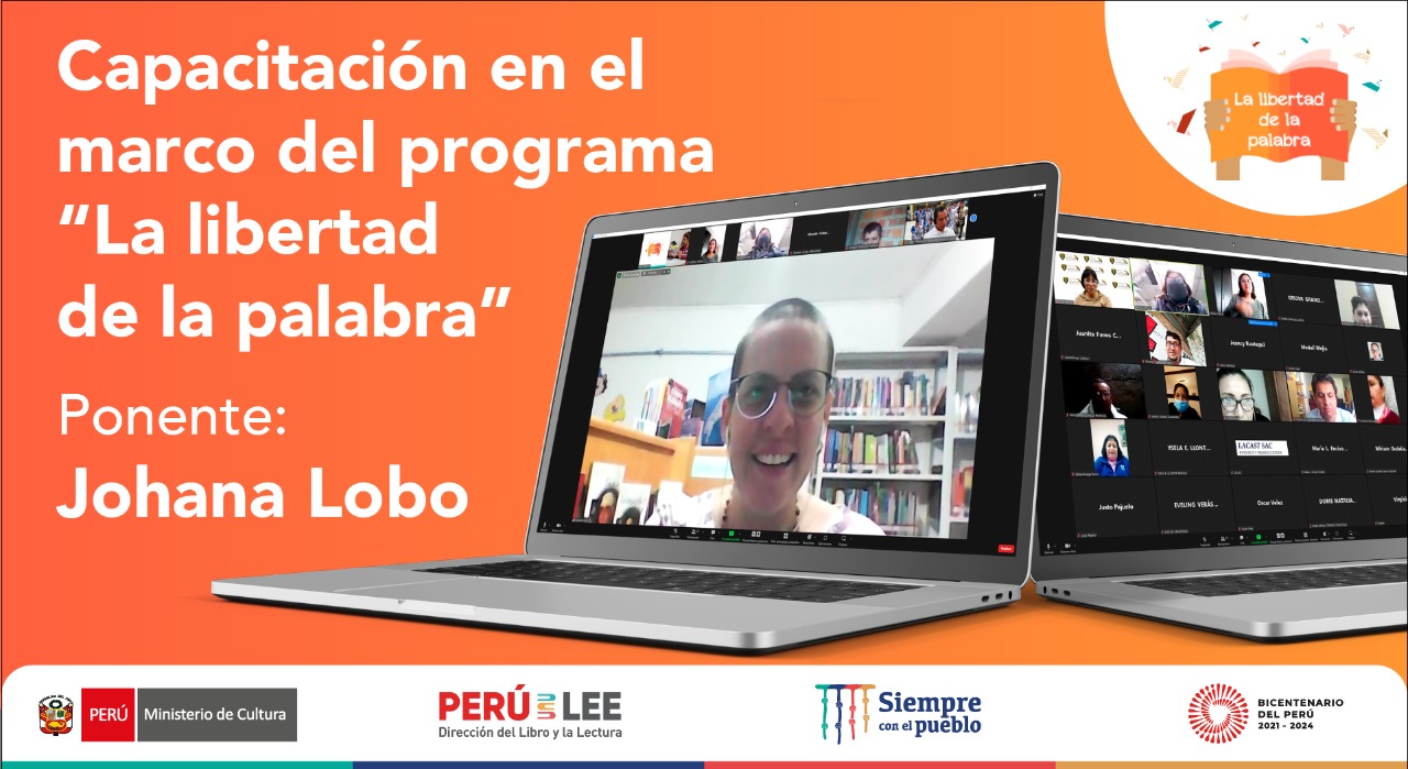 Ministerio de Cultura capacita a mediadores y mediadoras de lectura del programa “La Libertad de la Palabra”