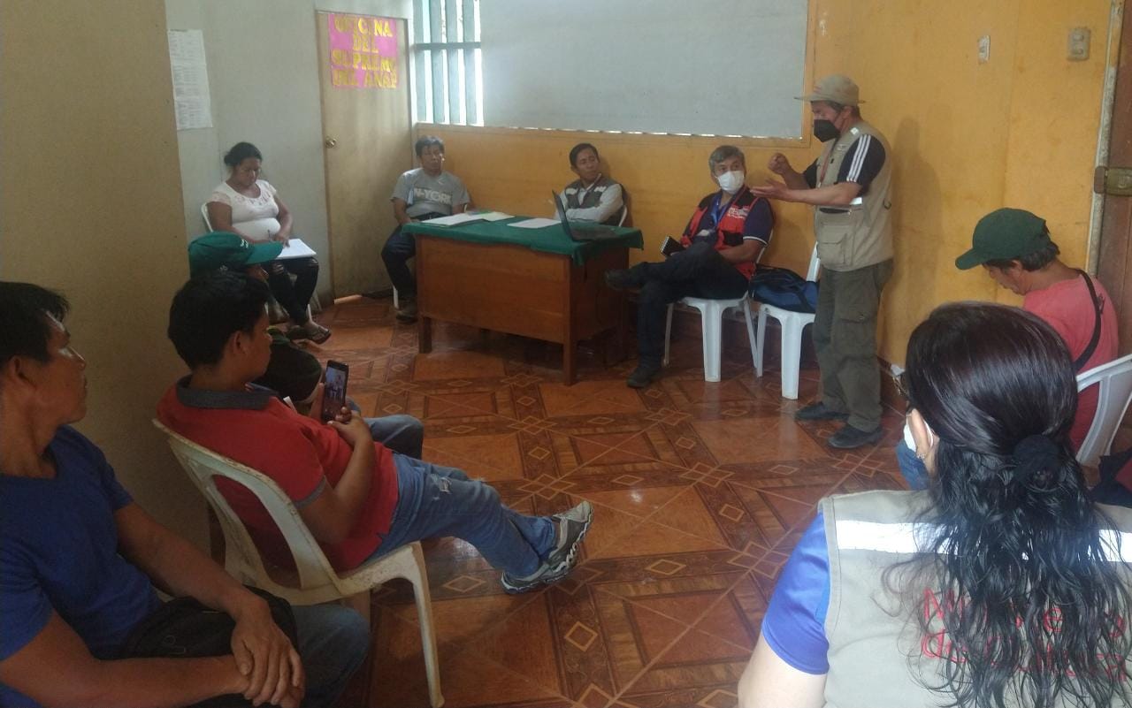 Pasco: Ministerio de Cultura coordina el inicio de trabajos en beneficio de la Asociación de Nacionalidades Ashanincas del Valle de Pichis