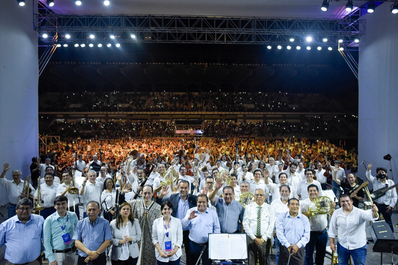 Pucallpa: Giras Bicentenario con la Orquesta Sinfónica Nacional del Perú supera récord de asistencia con más de trece mil espectadores