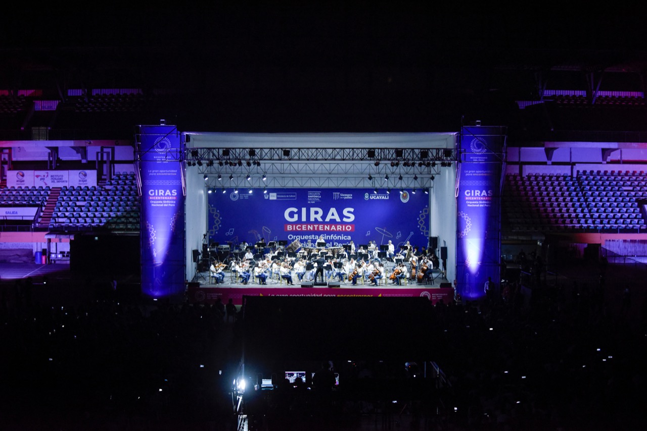 Pucallpa: Giras Bicentenario con la Orquesta Sinfónica Nacional del Perú supera récord de asistencia con más de trece mil espectadores
