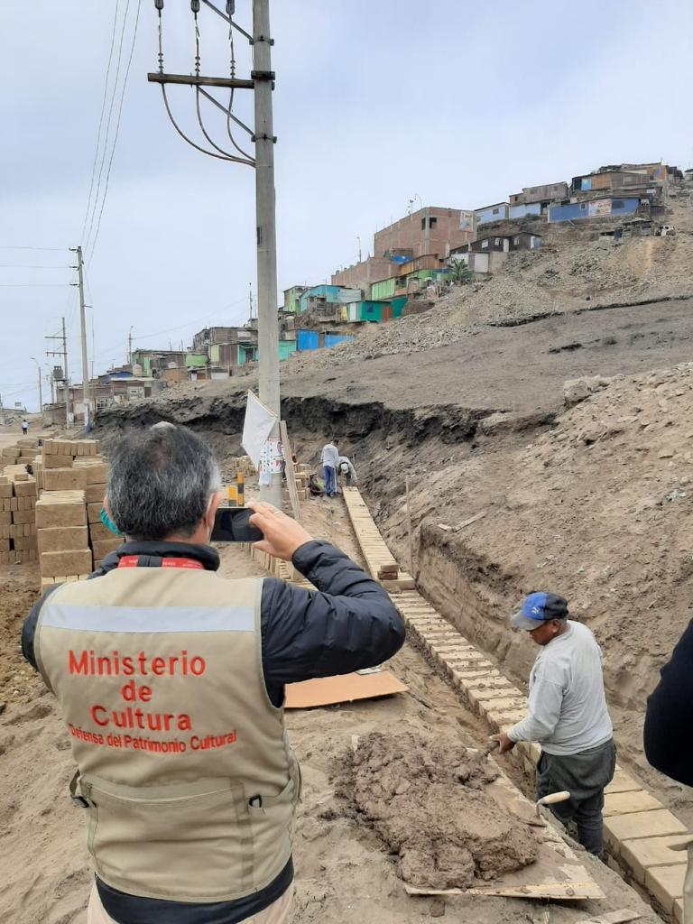 Ministerio de Cultura coloca cerco de protección en el Sitio Arqueológico Armatambo – Morro Solar en Chorrillos