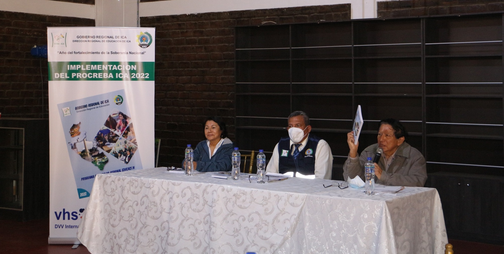 DRE Ica y DVV International realizaron el taller “Desarrollo de capacidades para la implementación del Procreba ICA 2022’’