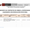 Vista preliminar de documento Liquidación de obras - abril - 2015