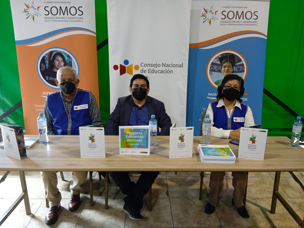 I Encuentro Nacional de Niñas, Niños, Adolescentes y Jóvenes ANALIT y Nuestras Voces, en el Centro Vacacional Huampaní del Ministerio de Educación.