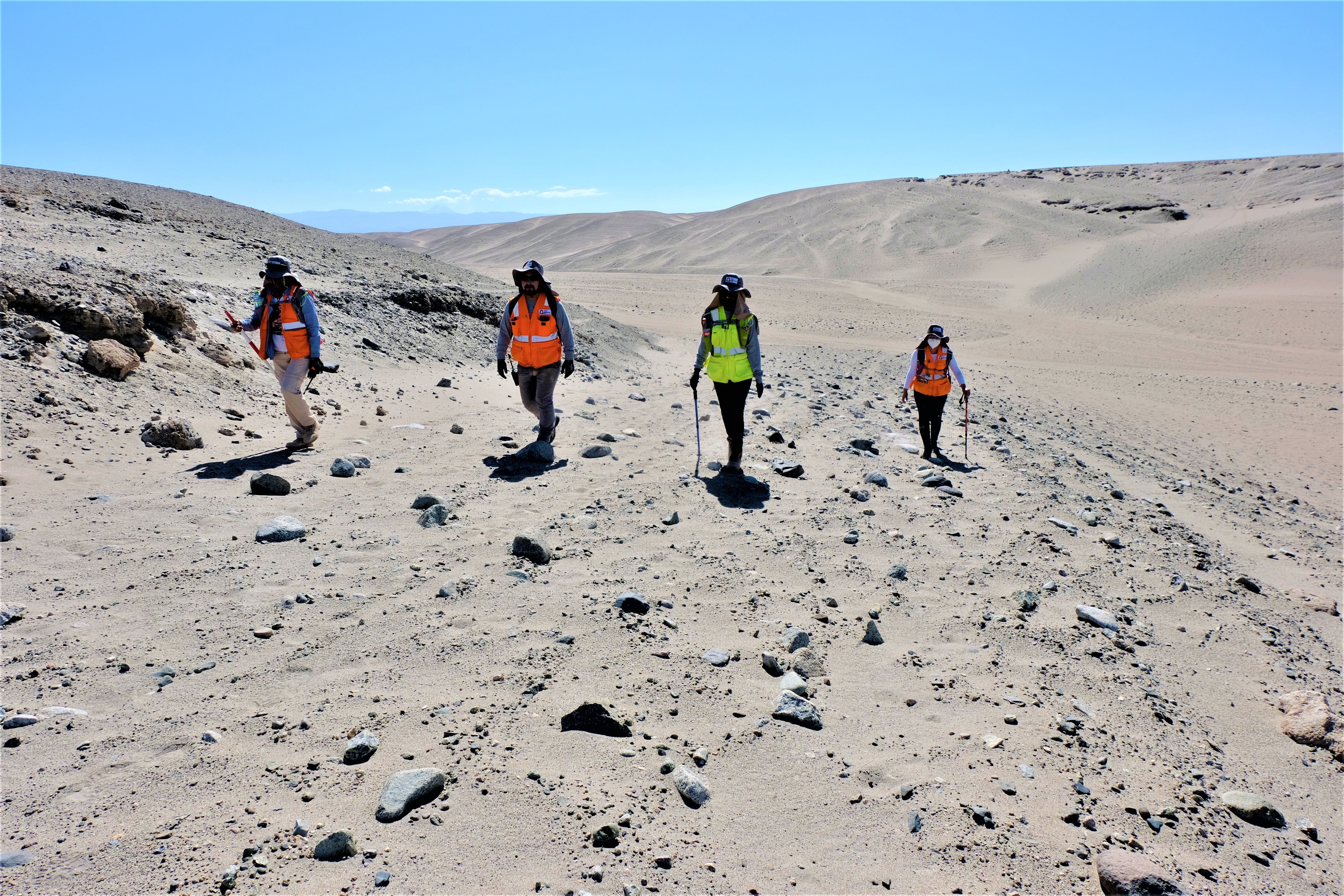 Arequipa: Ministerio de Cultura realiza actualización y registro de caminos prehispánicos en Caylloma