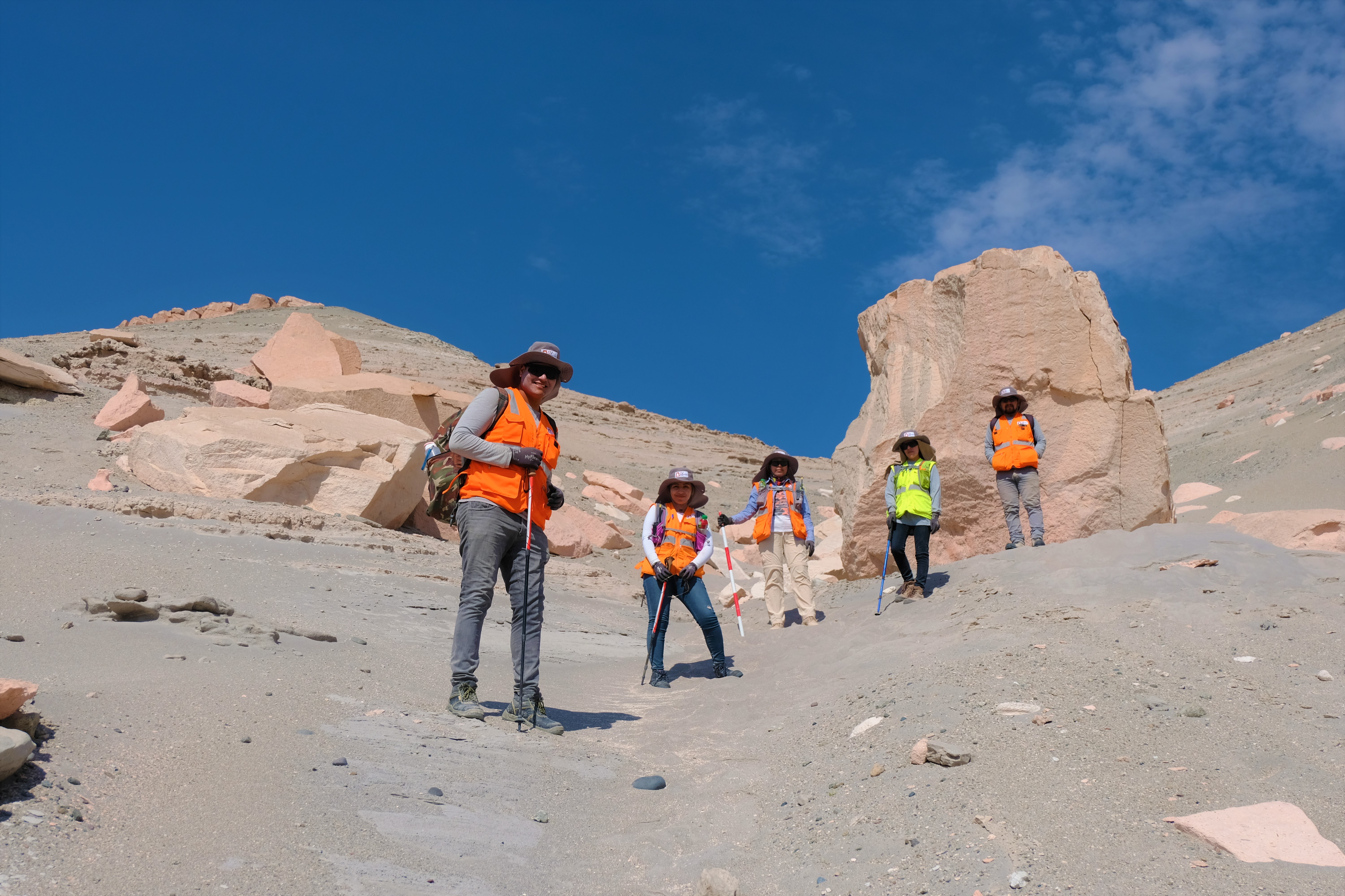 Arequipa: Ministerio de Cultura realiza actualización y registro de caminos prehispánicos en Caylloma