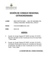 Vista preliminar de documento SESIÓN DE CONSEJO REGIONAL EXTRAORDINARIA N° 030