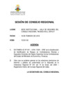 Vista preliminar de documento SESIÓN DE CONSEJO REGIONAL Nº 003