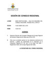 Vista preliminar de documento SESIÓN DE CONSEJO REGIONAL Nº 001