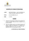 Vista preliminar de documento SESIÓN DE CONSEJO REGIONAL Nº 032