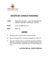 Vista preliminar de documento SESIÓN DE CONSEJO REGIONAL Nº 029