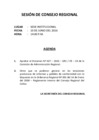 Vista preliminar de documento SESIÓN DE CONSEJO REGIONAL Nº 020