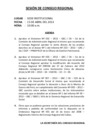 Vista preliminar de documento SESIÓN DE CONSEJO REGIONAL  15  ABRIL  2013