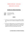 Vista preliminar de documento SESIÓN DE CONSEJO REGIONAL  23  MAYO  2012