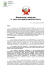 Vista preliminar de documento Resolución Directoral Jefatural Nº023-2022-MINEDU VMGI-PEIPEB-OA