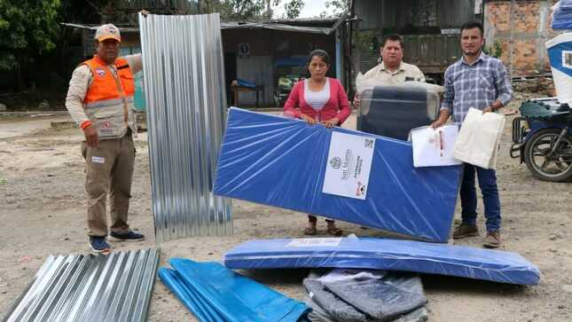 Torrenciales lluvias y fuertes vientos afectaron a 34 familias, muchas de ellas se quedaron sin un techo donde pasar la noche.