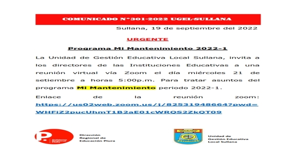Comunicado 301