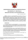 Vista preliminar de documento Resolución Jefatural N° 207-2022-SUNARP-ZRN°V-JEF