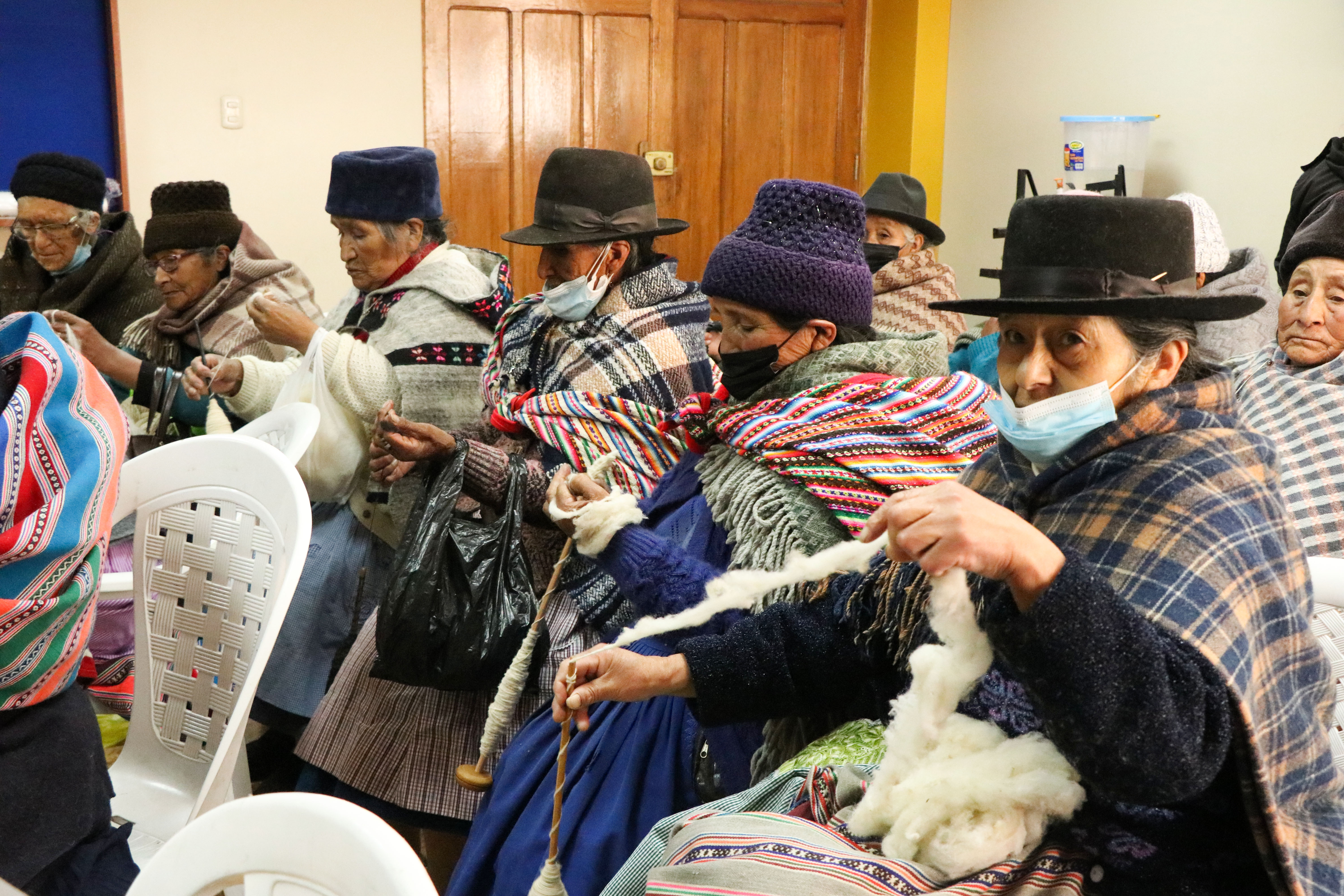 Participantes del pushcado.