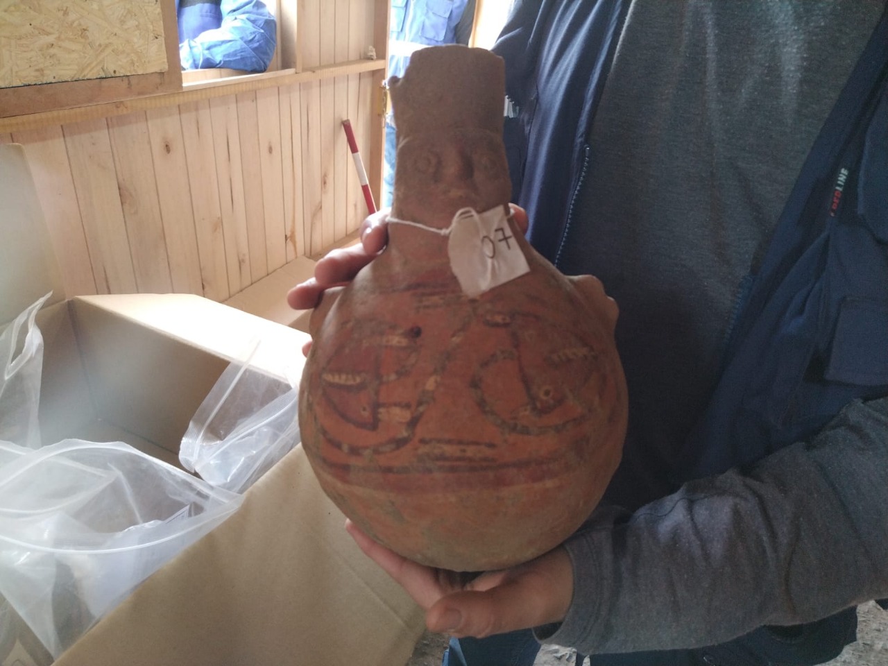 Ministerio de Cultura certificó el hallazgo de material arqueológico de la cultura Huaura