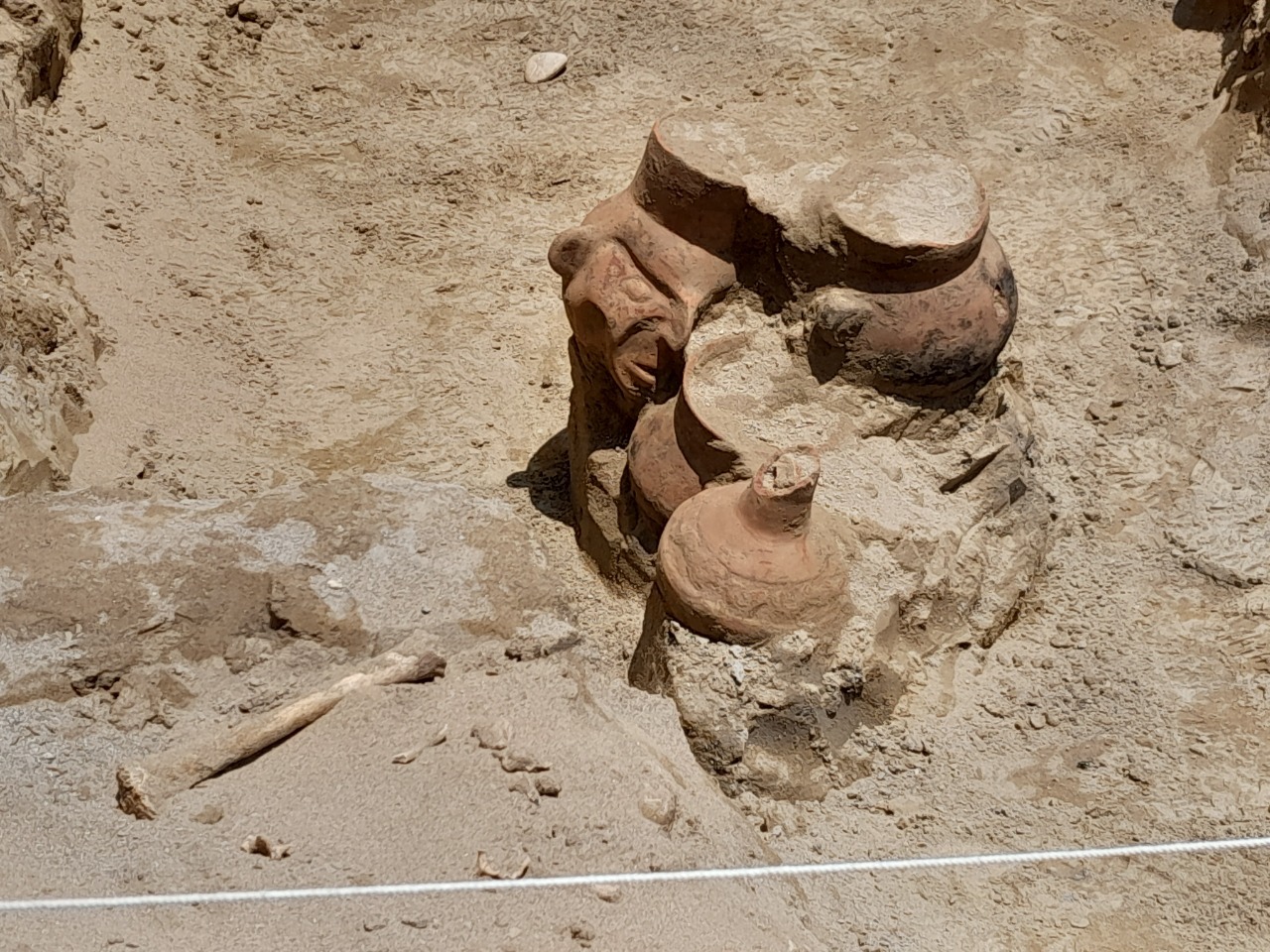 Ministerio de Cultura certificó el hallazgo de material arqueológico de la cultura Huaura