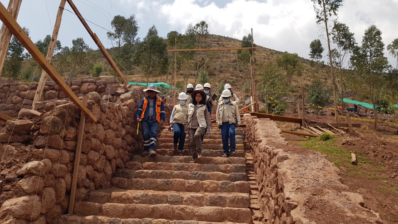 Ministerio de Cultura: Avanza la restauración y puesta en valor de la zona arqueológica de Wayna Tauqaray