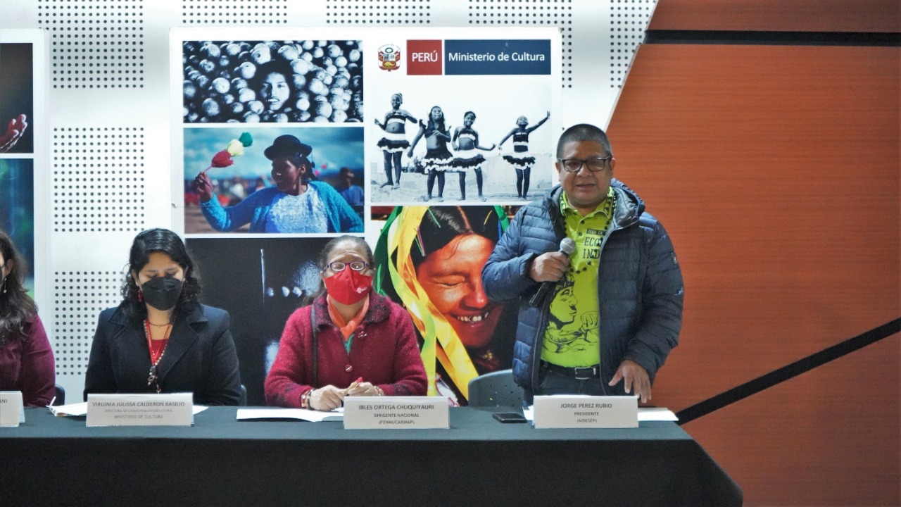 Cultura reafirma compromiso de coordinar intervenciones estratégicas en salud para beneficio de pueblos indígenas que viven en frontera