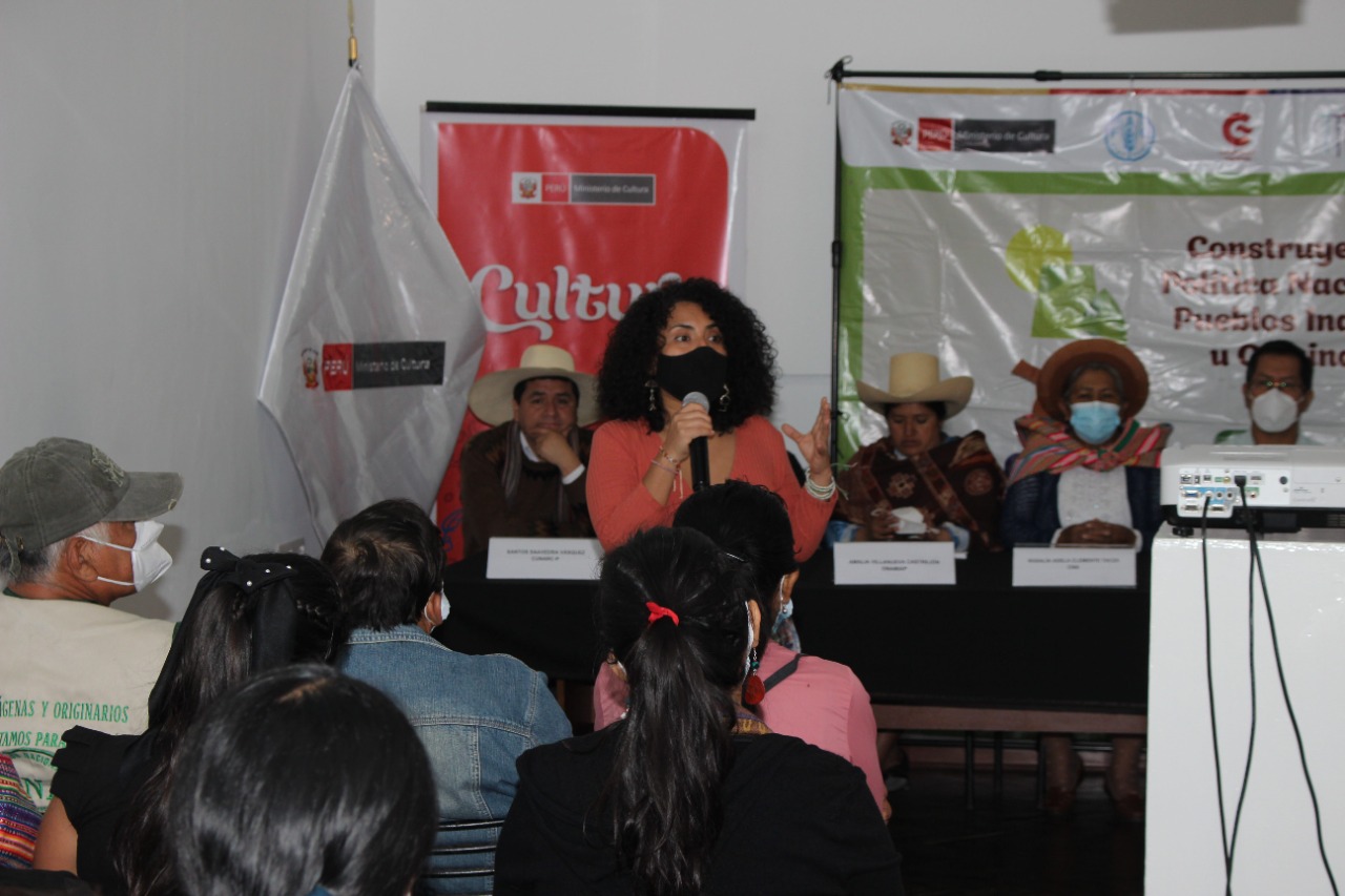 Chiclayo: Organizaciones participaron del tercer taller para la construcción de la Política Nacional de Pueblos Indígenas