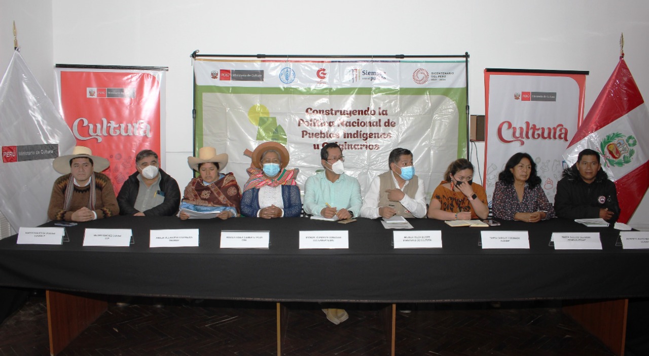 Chiclayo: Organizaciones participaron del tercer taller para la construcción de la Política Nacional de Pueblos Indígenas