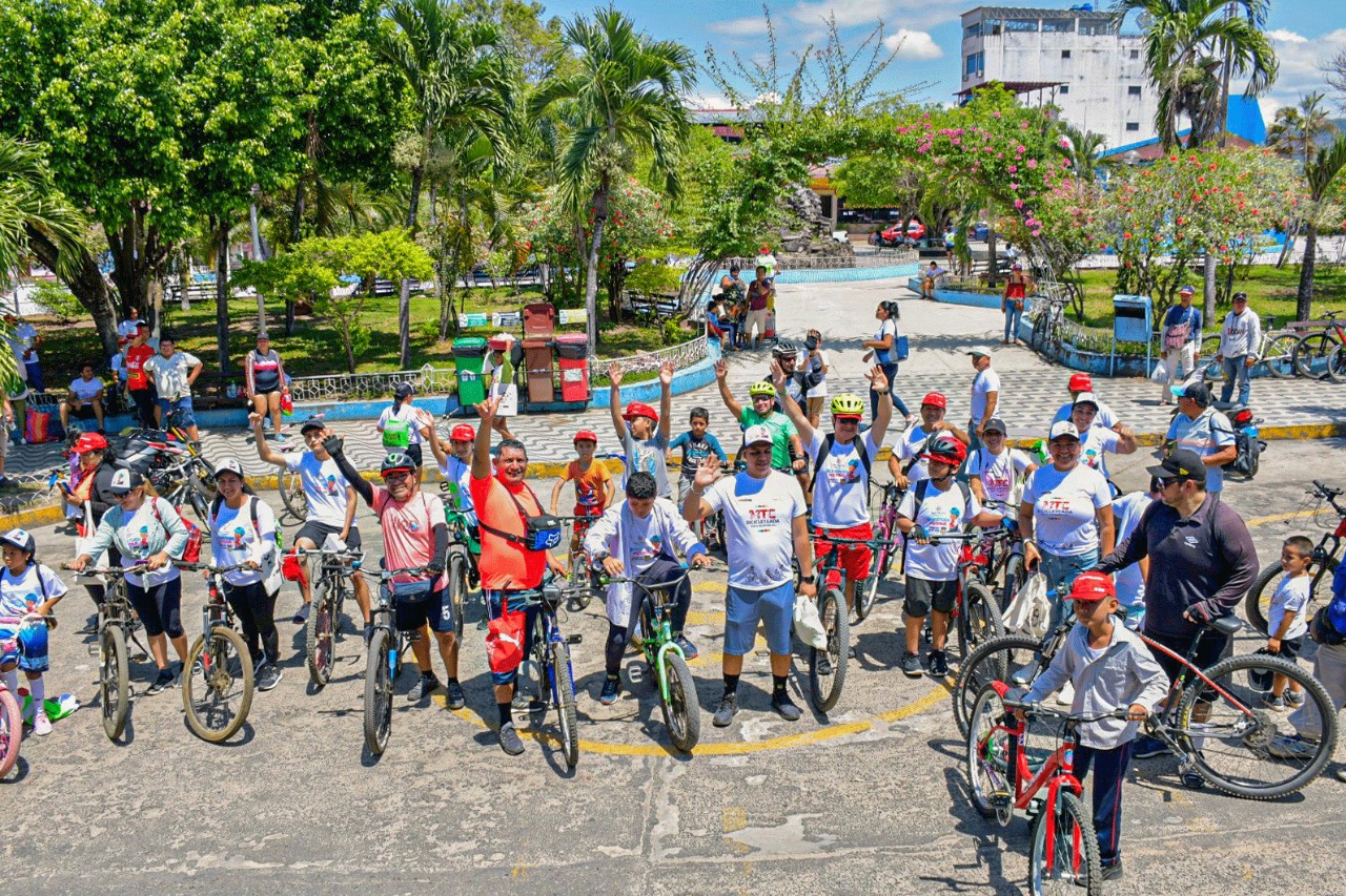 ¡San Martín sobre ruedas! Más de cien sanmartinenses de todas las edades pedalearon el último domingo en la ‘I Bicicleteada Nacional por la Seguridad Vial’