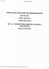 Vista preliminar de documento Informe  de Evaluación de Implementación POI Primer Trimestre - 2021