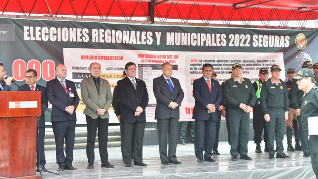 Elecciones 2022 serán resguardadas por 106 mil policías a nivel nacional