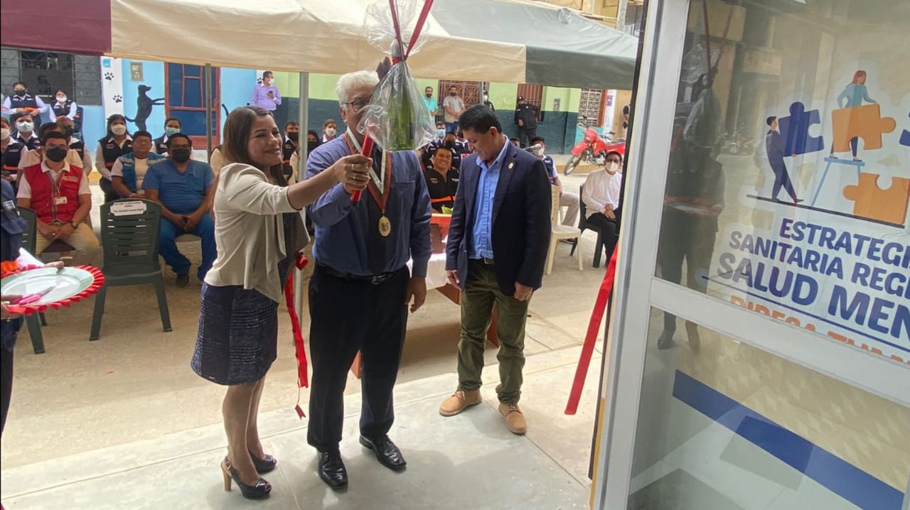 Tumbes inaugura su tercer Centro de Salud Mental Comunitaria en el distrito de Corrales