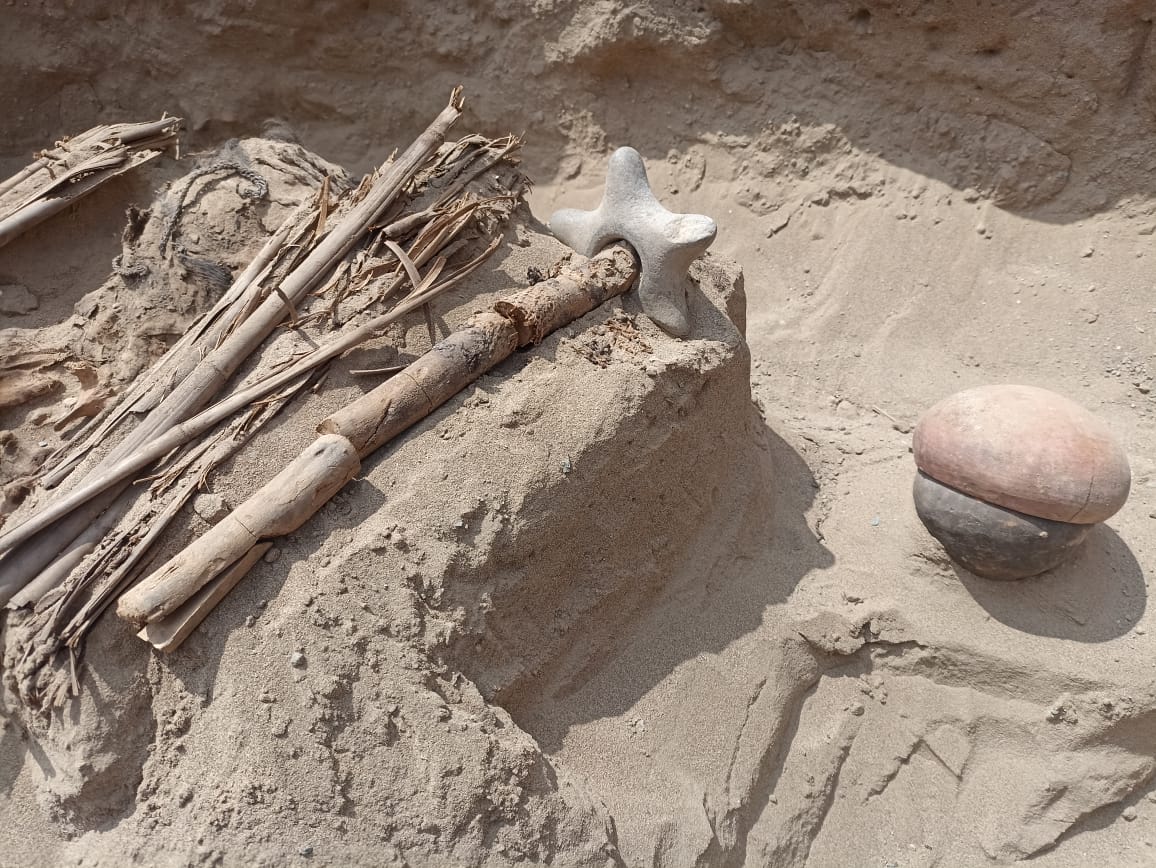 Ministerio de Cultura informa de hallazgo de material arqueológico relacionado a la cultura Chancay en Carabayllo