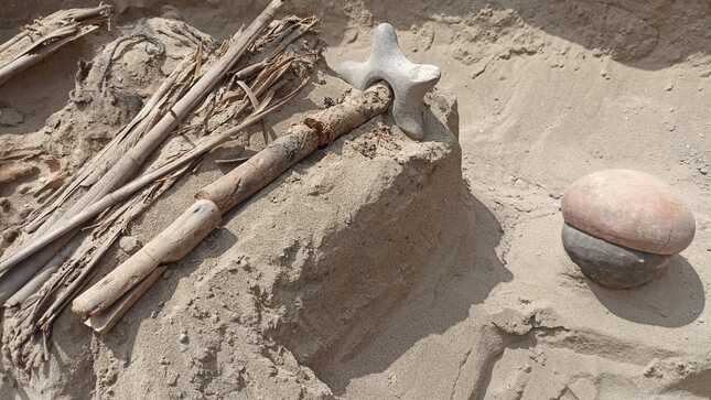 Ministerio de Cultura informa de hallazgo de material arqueológico relacionado a la cultura Chancay en Carabayllo